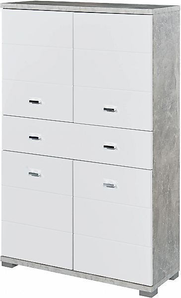 BASIC by Balculina Midischrank "Pool, Badezimmerschrank BxHxT 76x123x31" 1 günstig online kaufen