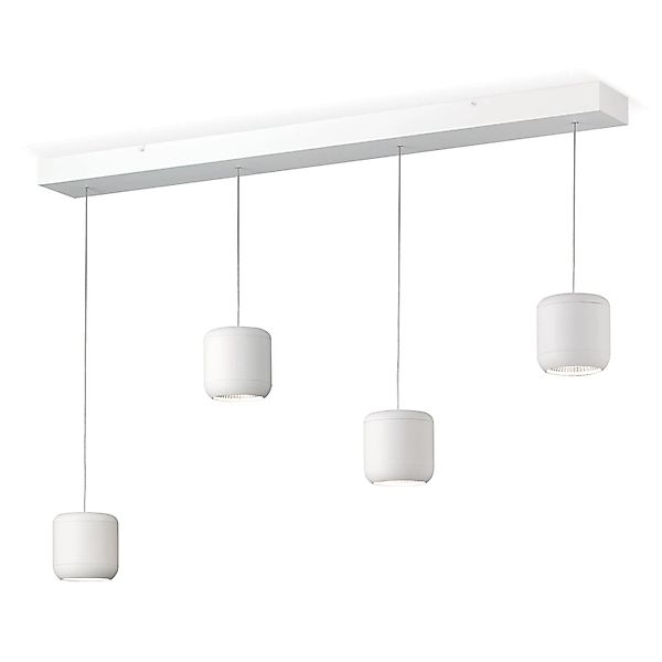 Orion Leuchten LED Hängeleuchte Shuttle 110 cm x 12 cm Weiß 3000K 40W 2600l günstig online kaufen