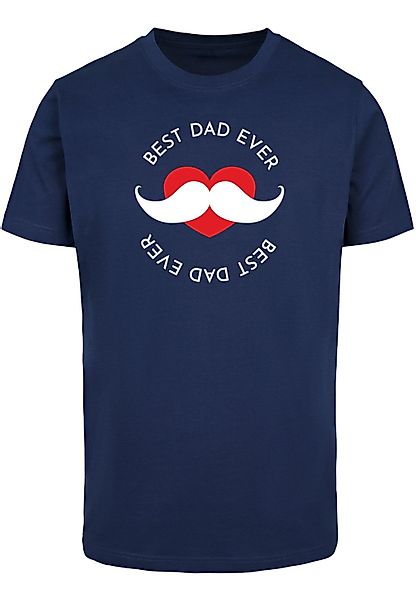 Merchcode T-Shirt "Merchcode Herren Fathers Day - Best dad T-Shirt Round Ne günstig online kaufen