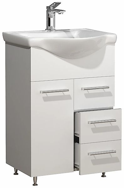 VCM Waschtisch "2-tlg. Waschplatz Waschtisch Schubladen Lisalo L" 2 Stk. tl günstig online kaufen