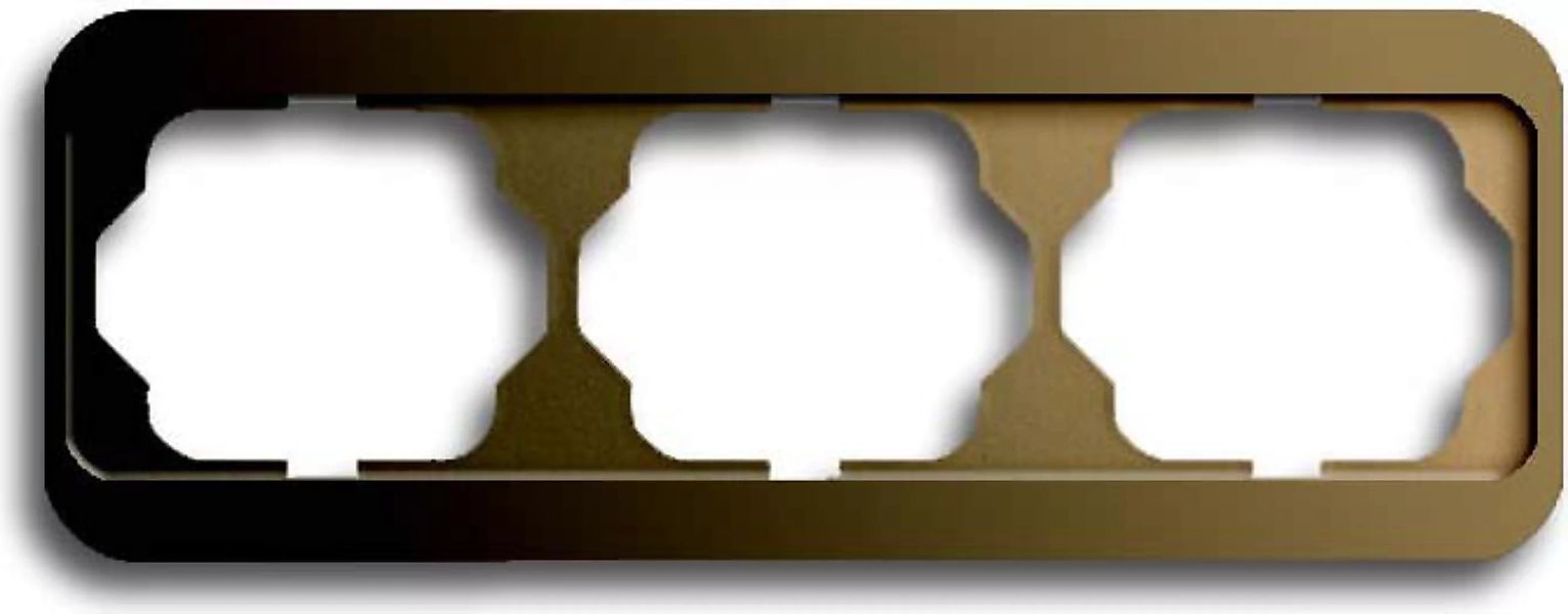 Busch-Jaeger Rahmen 3-fach bronze, waager.alpha 1723-21 - 2CKA001754A1728 günstig online kaufen