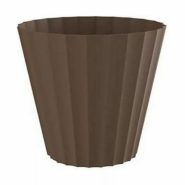 Blumentopf Plastiken Bronze Pp (ø 22 X 20 Cm) günstig online kaufen