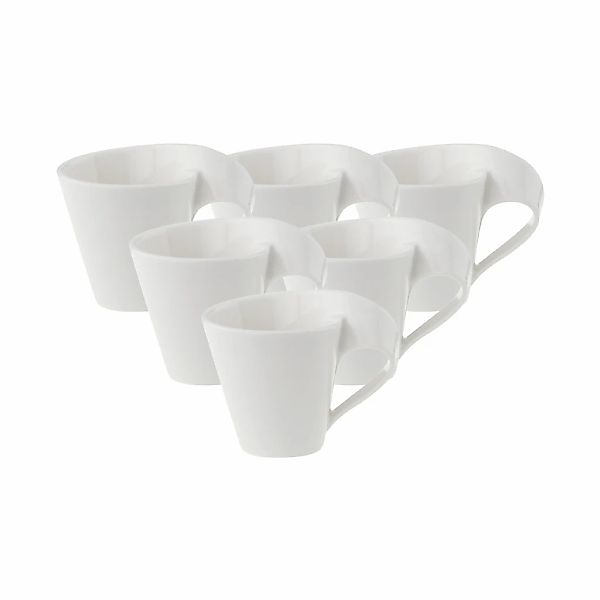 Villeroy & Boch Espressotasse "Mokka-/ Espressotasse NewWave 80 ml 6er Set günstig online kaufen