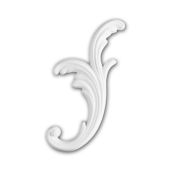 PROFHOME 160011 Zierelement dekoratives Element Stuckdekor aus Polyurethan günstig online kaufen