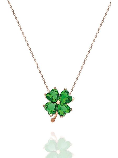 Nisan Ohrring-Set, 925 Sterling Silber Kleeblatt-Kette günstig online kaufen