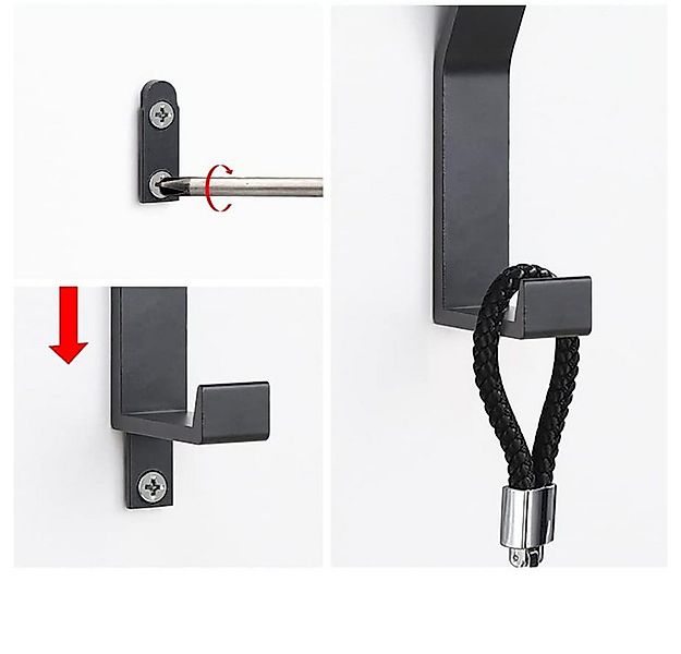 Coonoor Kleiderhaken Kleiderhaken, Handtuchhaken zum Bohren,Garderobenhaken günstig online kaufen