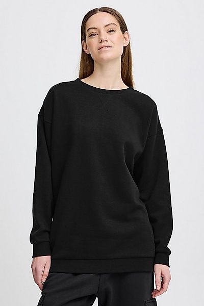 OXMO Sweatshirt OXHillary Modischer Rundhalspullover in längerem Schnitt günstig online kaufen