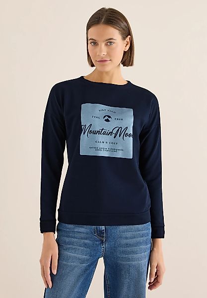 Cecil Langarmshirt Rundhalsausschnitt günstig online kaufen