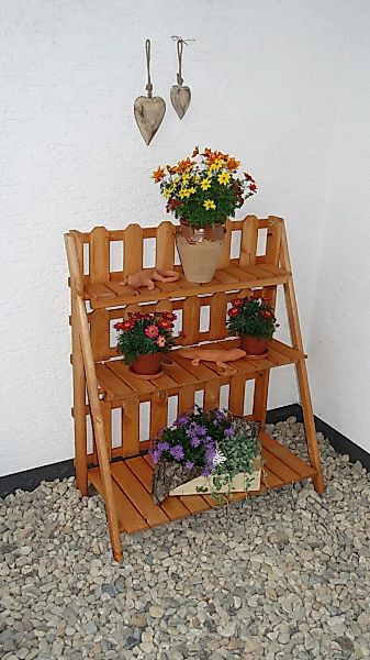 promadino Blumenständer "Blummentreppe Etagerie", BxTxH: 78,5x42x90 cm günstig online kaufen