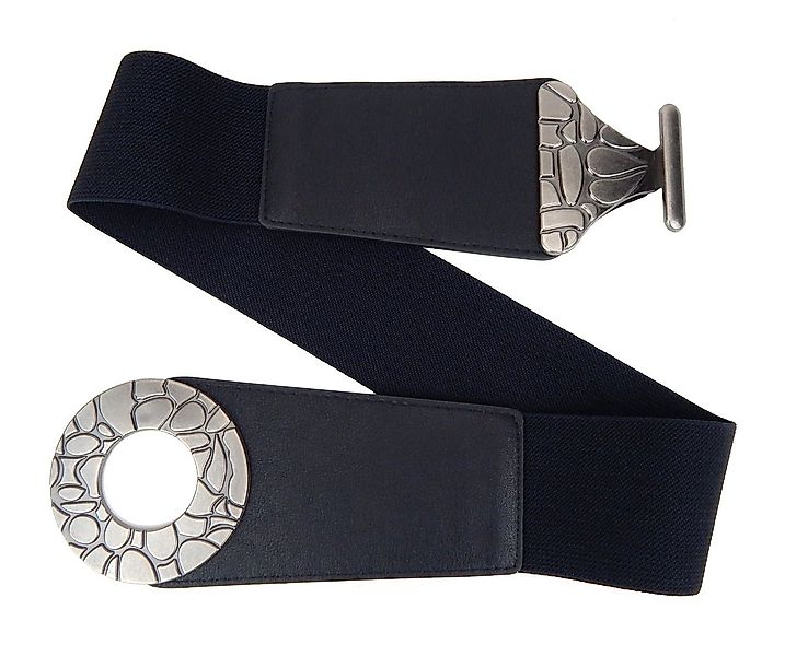 Ella Jonte Stretchgürtel breiter Taillengürtel mit Vintage-Schließe & Stret günstig online kaufen