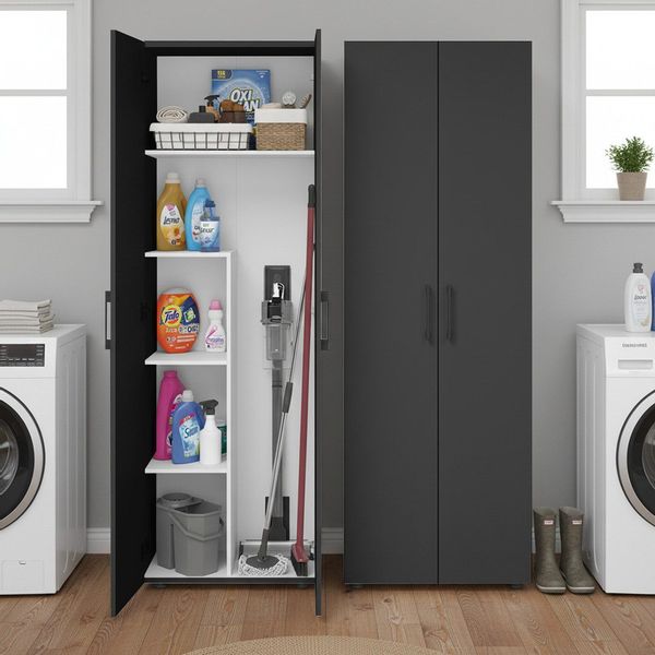 Bellamio Mehrzweckschrank-Set Apol, (Anthrazitschwarz, 2er-Set), Akten- günstig online kaufen