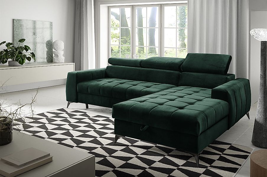 Fun Möbel Ecksofa Schlafsofa Sofa AGNESA günstig online kaufen