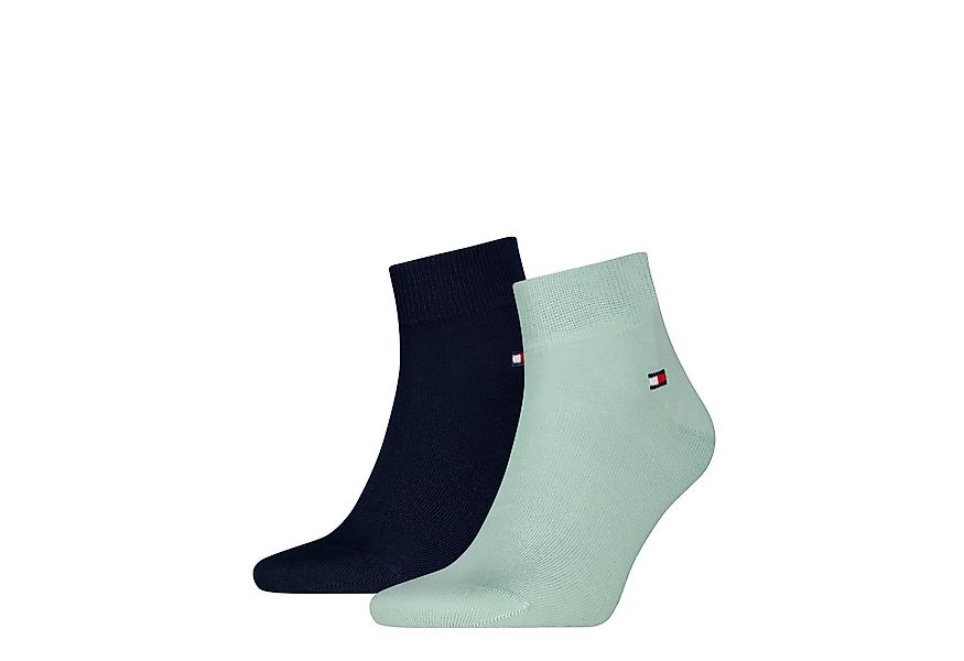 Tommy Hilfiger Kurzsocken TH MEN QUARTER 2P (2 Paar) weicher, elastischer R günstig online kaufen