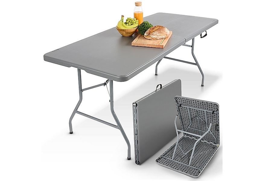 Arebos Klapptisch 182 cm, klappbar für Garten, Camping, Buffet, bis 150 kg, günstig online kaufen