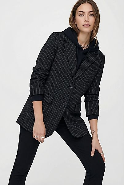 ONLY Longblazer "ONLREINA L/S PINSTRIPE BLAZER TLR NOOS" mit Nadelstreifen günstig online kaufen