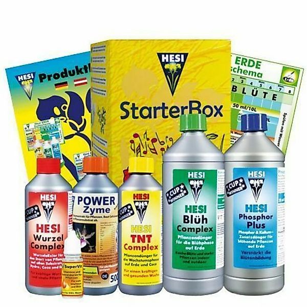 HESI Pflanzendünger Hesi Starterbox Erde Grow günstig online kaufen