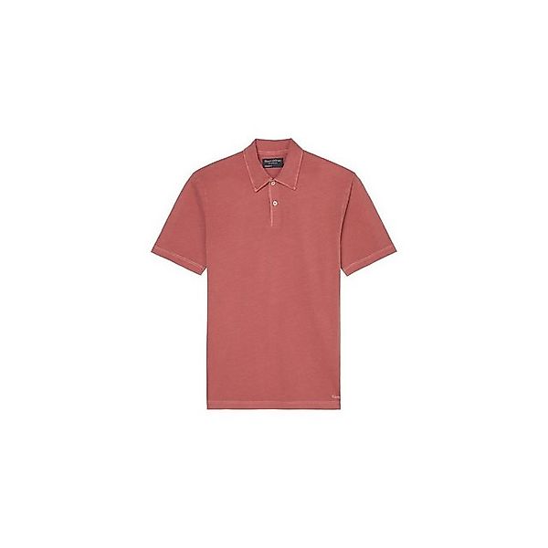 Marc O'Polo T-Shirt LOGO ARTWORK AT CHEST STRAIGHT - Poloshirt - tall poppy günstig online kaufen