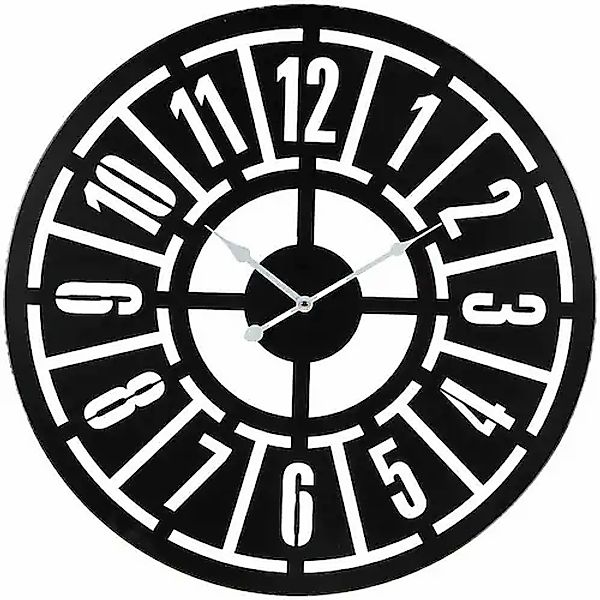 Ambiente Haus Wanduhr »Wanduhr aus eisen 58cm« günstig online kaufen