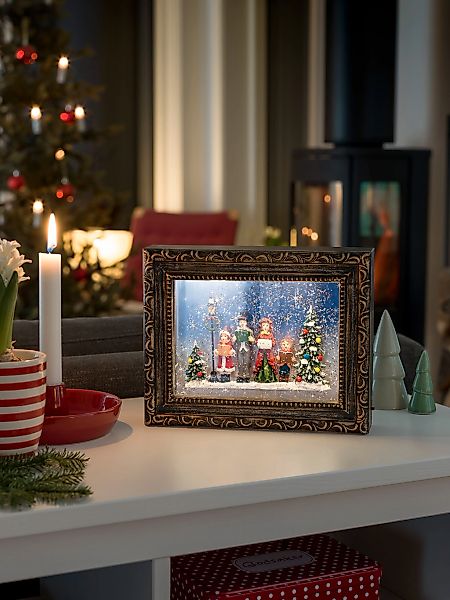 KONSTSMIDE LED Laterne "Weihnachtsdeko", 2 flammig, Leuchtmittel LED-Modul günstig online kaufen