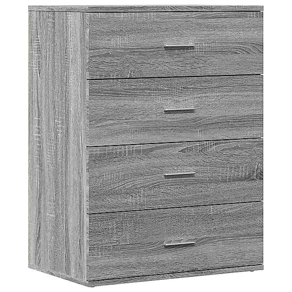 vidaXL Sideboard Sideboard Grau Sonoma 60x39x80 günstig online kaufen