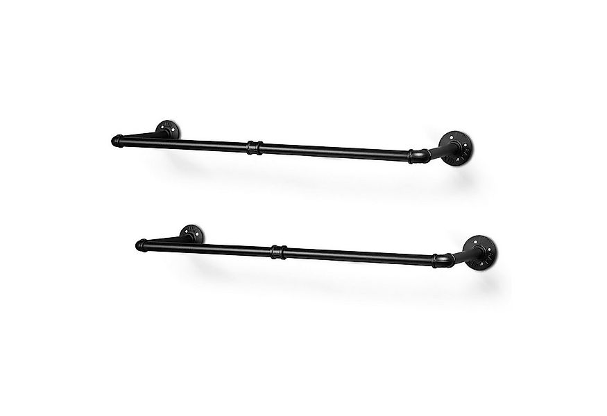 Clanmacy Kleiderstange 2 St Kleiderständer Garderobe Halter Garderobenstang günstig online kaufen