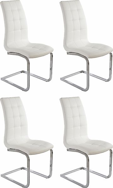 INOSIGN Freischwinger »Lola«, (Set), 4 St., Kunstleder, 2 oder 4 Stück, Bez günstig online kaufen