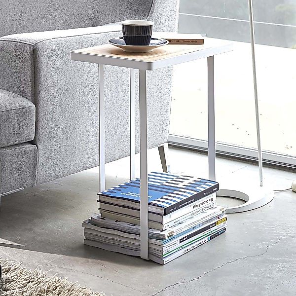 Yamazaki Beistelltisch "Tower" Ablagetisch 40x48x24cm, Sofatisch, günstig online kaufen