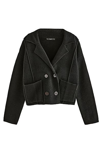 Next Strickjacke Elegante Strickjacke mit Kragen günstig online kaufen