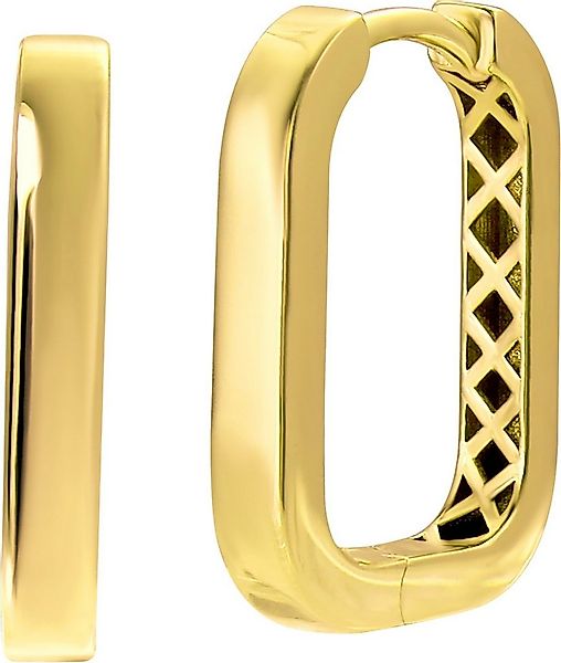 GoldDream Paar Creolen GoldDream Creole Square Ohrring 8K Gold (Creolen), D günstig online kaufen