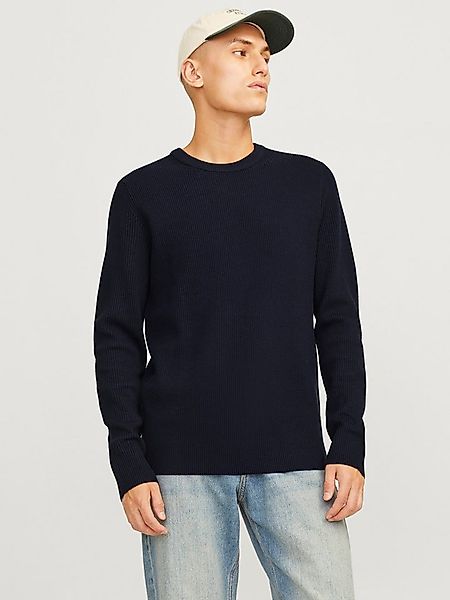 Jack & Jones Rundhalspullover JJEPERFECT – Pullover mit pflegeleichter Qual günstig online kaufen