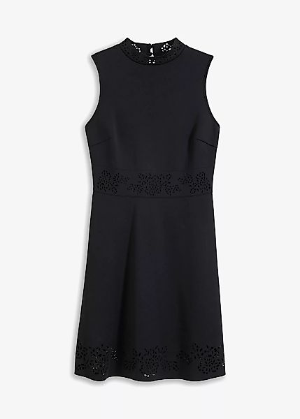 Jersey-Kleid mit Lasercut günstig online kaufen
