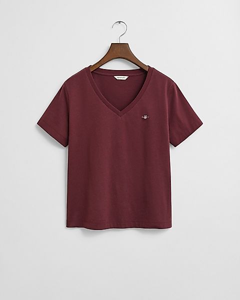 Gant T-Shirt REG SHIELD KA V-NECK günstig online kaufen