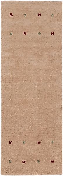 carpetfine Wollteppich »Gabbeh Uni, auch als Läufer erhältlich«, rechteckig günstig online kaufen