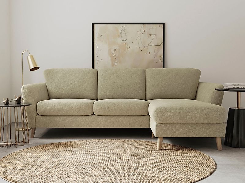 Home affaire Ecksofa MARSEILLE (242/152cm),L-Form, Rec. günstig online kaufen