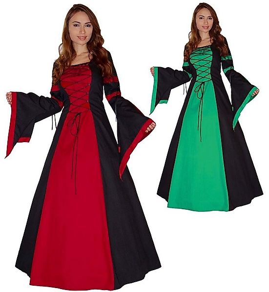 Maylynn Kostüm Mittelalter Kleid Keyla LARP rot oder grün günstig online kaufen