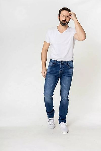 Nina Carter Regular-fit-Jeans Jeans Regular Fit Stone-Washed Five-Pocket Ho günstig online kaufen