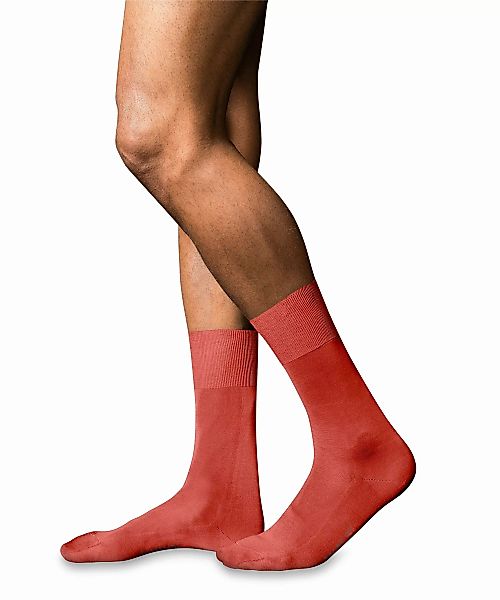 FALKE No. 9 Pure Fil d´Écosse Gentlemen Socken, Herren, 41-42, Orange, Uni, günstig online kaufen