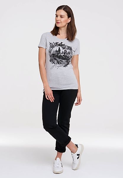LOGOSHIRT T-Shirt Harry Potter - Hogwarts günstig online kaufen