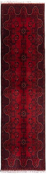 morgenland Orientteppich »Afghan - Kunduz - 298 x 82 cm - dunkelrot«, recht günstig online kaufen