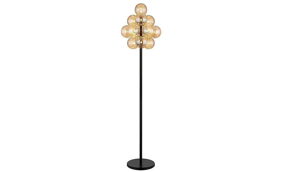 Globo Lighting Stehleuchte   ¦ schwarz ¦ Maße (cm): B: 39,5 H: 160  Ø: 39.5 günstig online kaufen