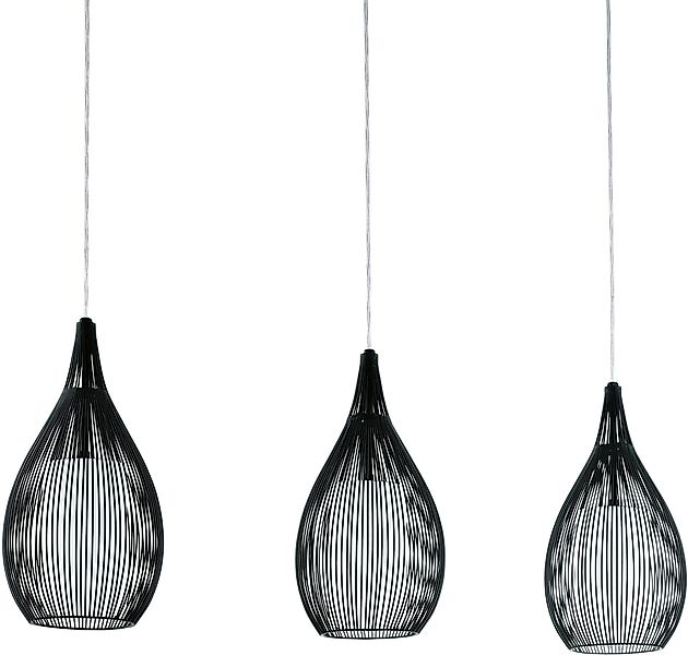 EGLO Hängeleuchte »RAZONI Pendellampe, Stahl und Glas, IP20, E27, Esstischl günstig online kaufen