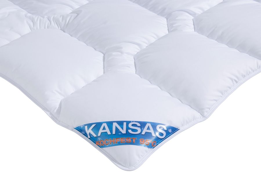 fan Microfaserbettdecke "Kansas" normal Füllung Polyesterfaser 1 Stk. tlg. günstig online kaufen