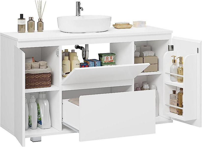 MSMASK Waschbeckenunterschrank Badezimmerschrank mit Schubladen, 90 x 30 x günstig online kaufen