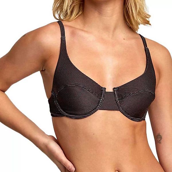 Rvca Ventura Underwire Bikini Oberteil XS Black günstig online kaufen