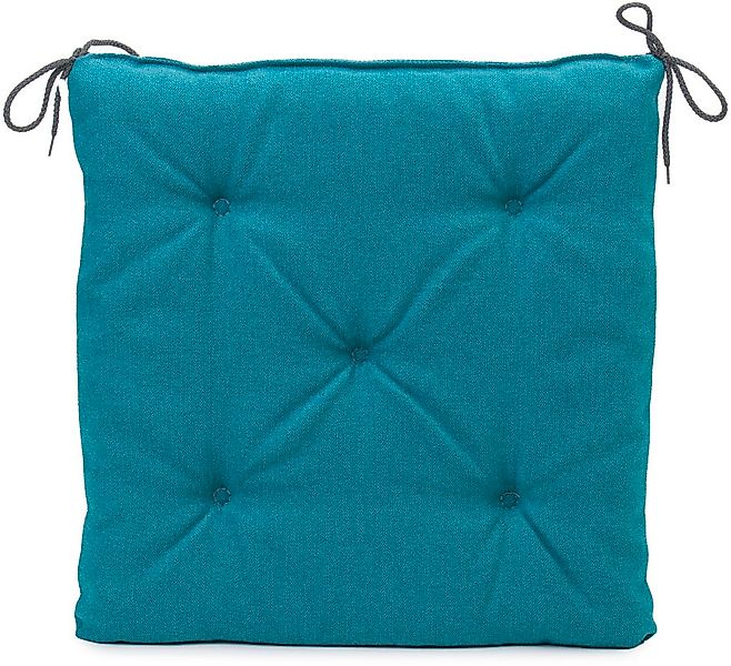 Gözze Sitzauflage "Darco Uni" 1 Stück, Maße: 40 x 40 x 4 cm, mit Füllung, m günstig online kaufen