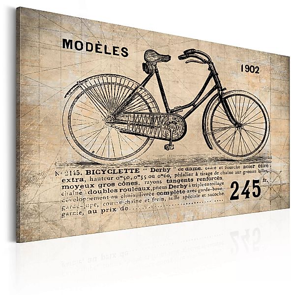 Wandbild - N° 1245 - Bicyclette günstig online kaufen