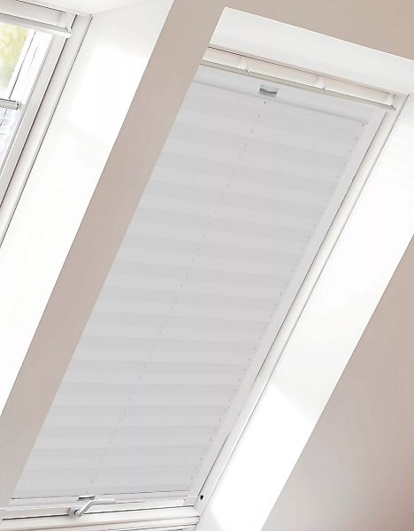 sunlines Dachfensterplissee »Classic Style Crepe«, Lichtschutz, verspannt günstig online kaufen