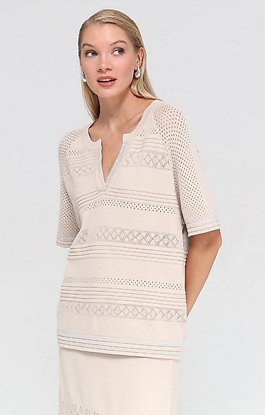 Passioni T-Shirt Oversized-Fit mit Strassdetails günstig online kaufen