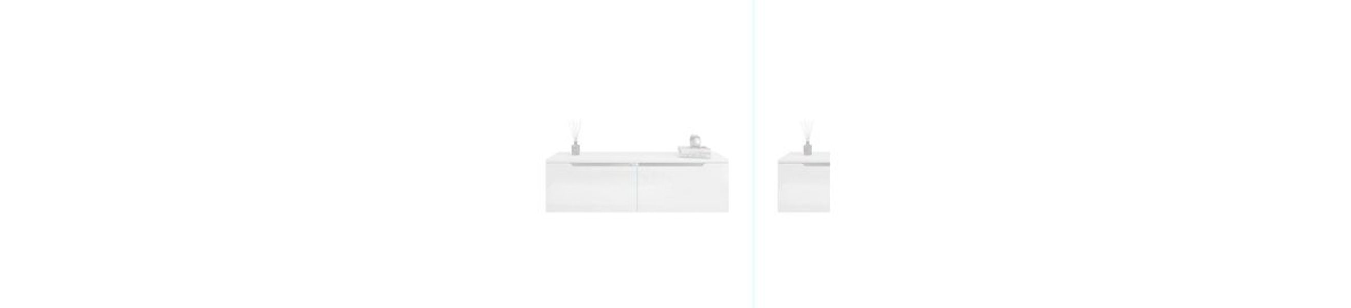SONNI TV-Schrank TV Lowboard Hängend Hochglanz günstig online kaufen
