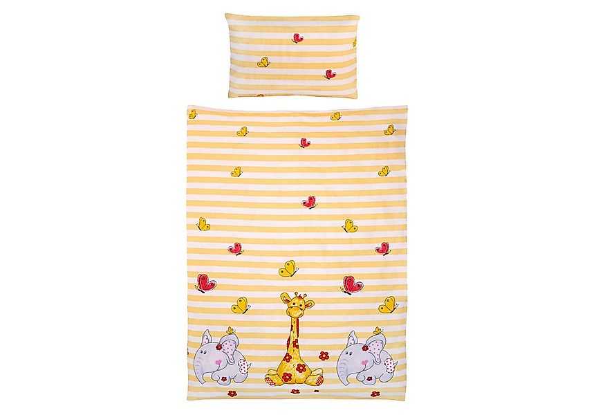 Gräfenstayn Kinderbettwäsche Set mit Tiermotiv und integriertem Reißverschl günstig online kaufen